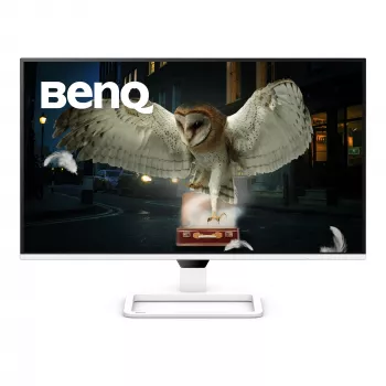 Datora monitors BenQ EW270Q 27 collas (68,6 cm) 2560 x 1440 2K Ultra HD LCD balts ar iebūvētiem skaļruņiem