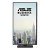 ASUS BE27AQ 27 collu IPS LCD monitors, 2560 x 1440 WQHD, 5 ms, USB 3.2 centrmezgls, augstumā regulējams, VESA, iebūvēti skaļruņi, melns