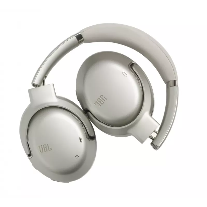 JBL Tour One M2 austiņas bezvadu galvas lentes mūzikai USB Type-C Bluetooth šampanieša krāsā