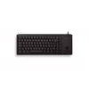 Cherry G84-4420 kompakta tastatūra ar bumbu, USB, ASV izkārtojums, melna