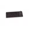 Cherry G84-4420 kompakta tastatūra ar bumbu, USB, ASV izkārtojums, melna