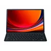 Planšetdatora tastatūra Samsung EF-DX810BBGGDE Galaxy Tab S9+ ierīcei — QWERTZ vācu izkārtojums, Pogo Pin dokstacija, melna