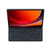 Planšetdatora tastatūra Samsung EF-DX810BBGGDE Galaxy Tab S9+ ierīcei — QWERTZ vācu izkārtojums, Pogo Pin dokstacija, melna
