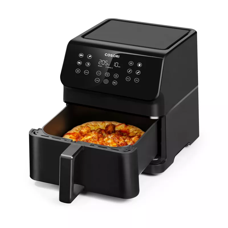 Cosori Premium II Chef Edition Viena 6,2 L Brīvi stāvoša 1700 W Karstā gaisa fritieris Melns