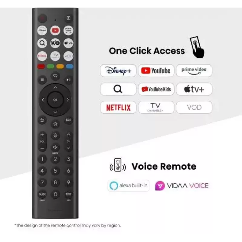 Hisense A7Q 65A7Q 165,1 cm (65 collu) 4K Ultra HD viedtelevizors Wi-Fi melns 400 cd/m²