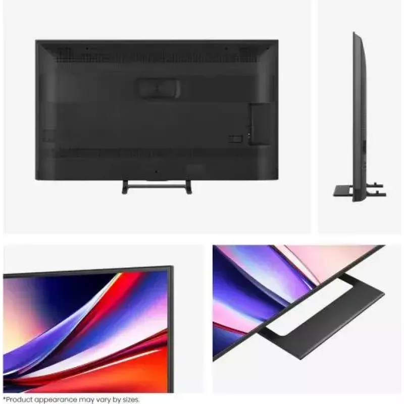 Hisense A7Q 65A7Q 165,1 cm (65 collu) 4K Ultra HD viedtelevizors Wi-Fi melns 400 cd/m²