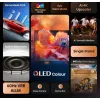 Hisense A7Q 65A7Q 165,1 cm (65 collu) 4K Ultra HD viedtelevizors Wi-Fi melns 400 cd/m²
