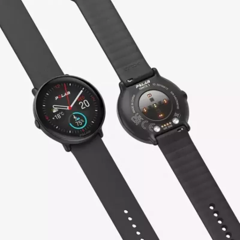 Viedpulkstenis Polar Ignite 3 Melns