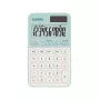 Kalkulators CASIO SL-310YC kabatas pamata 10 ciparu baterija/saules enerģija gaiši zaļš