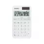 Kalkulators CASIO SL-310YC kabatas pamata, 10 ciparu, baterija/saules, balts