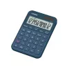 Galda pamata kalkulators CASIO MS-20YC — 12 ciparu, nodokļu un peļņas funkcijas, baterija/saules baterija, tumši zils