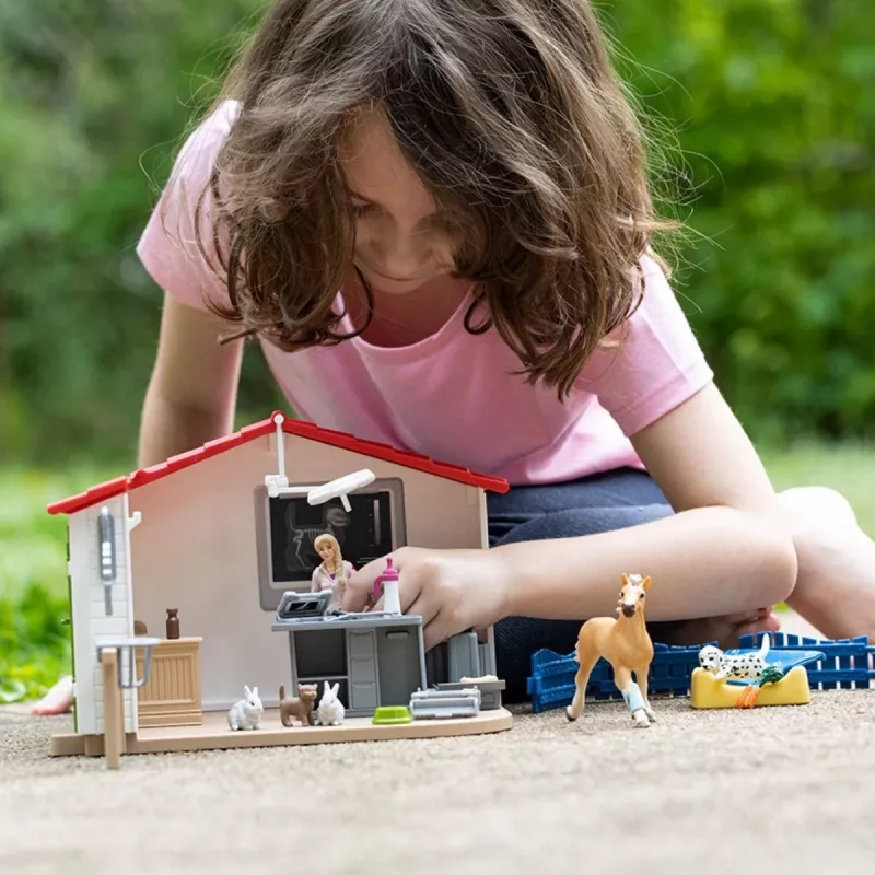 Veterinārārsta prakse ar mājdzīvniekiem Schleich 42502