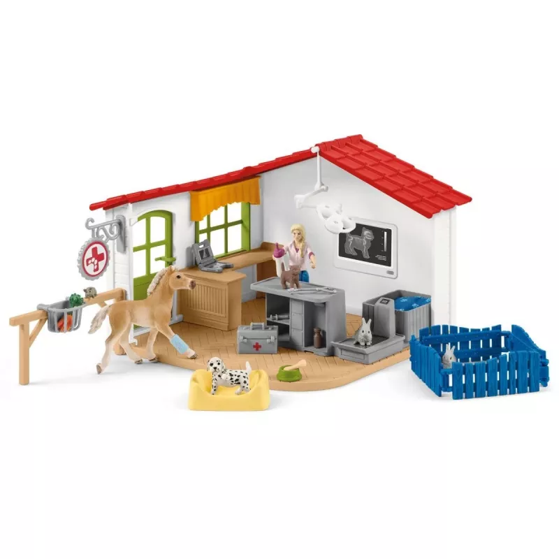 Veterinārārsta prakse ar mājdzīvniekiem Schleich 42502