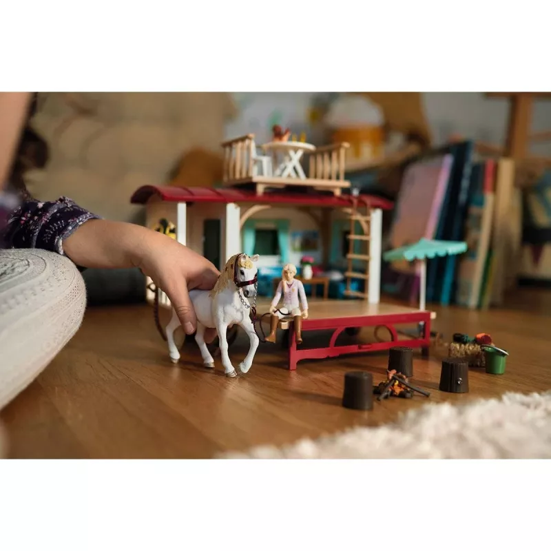 Karavāna Schleich HORSE CLUB 42593 slepenām kluba sanāksmēm