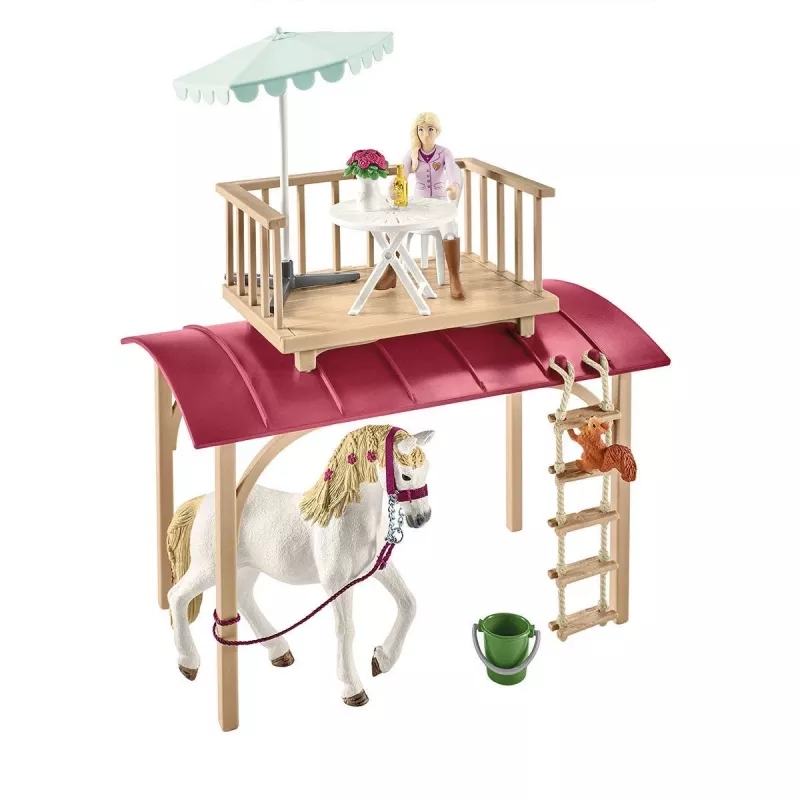Karavāna Schleich HORSE CLUB 42593 slepenām kluba sanāksmēm