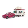 Karavāna Schleich HORSE CLUB 42593 slepenām kluba sanāksmēm