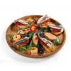 Pasniegšanas trauks Zassenhaus Snackteller Wood Round 30 cm
