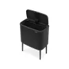 Atkritumu tvertne Brabantia 315824 36L Taisnstūrveida Plastmasas Melna