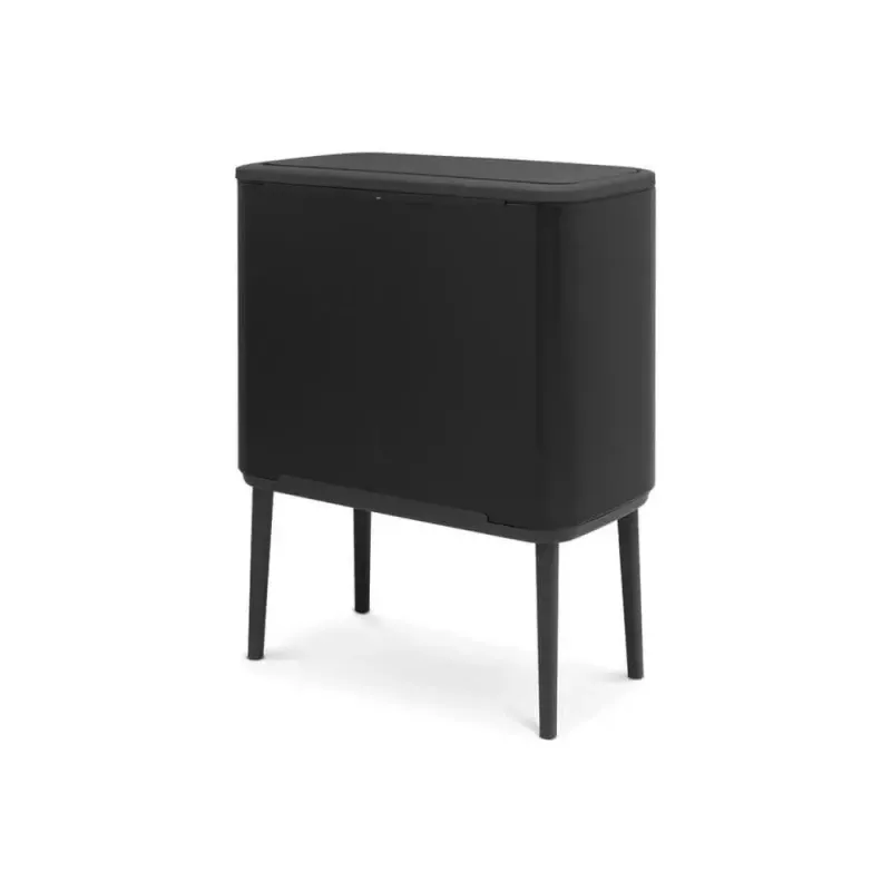 Atkritumu tvertne Brabantia 316203 34L taisnstūrveida tērauda melna