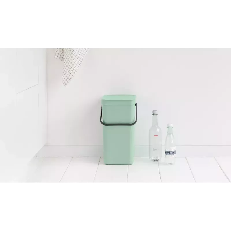 Brabantia Sort & Go 16 L zaļš atkritumu grozs 220x279x401 mm