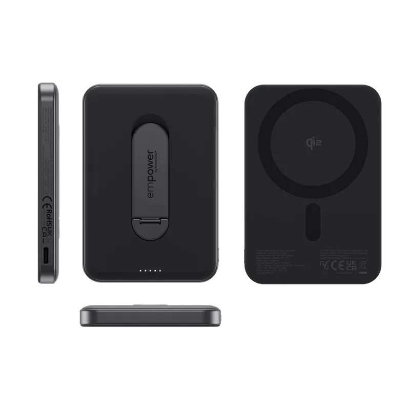 PanzerGlass empower™ by ® empower™ Bank w. Spin Stand | 5000mAh | Space Melns
