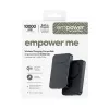 Pārnēsājams ārējais akumulators PanzerGlass empower™ 10000 mAh Space Melns, 0,245 kg