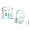 CONCEPTRONIC bērnu vadu austiņas PARRIS04GT — 3,5 mm, apkārtauss, 20–20000 Hz, 1,6 m kabelis, gaiši zaļa