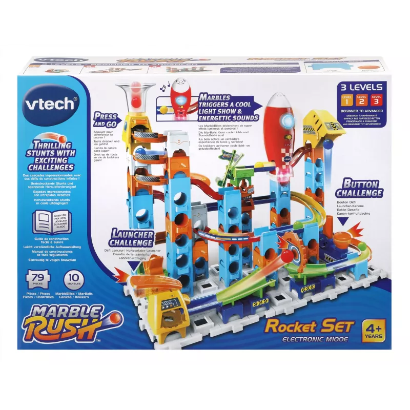 VTech Marble Rush raķešu komplekts Electronic M100 E daudzkrāsains