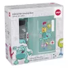 EMSA 518138 Bērnu komplekts Monster, 0,4 l dzeramā pudele ar pusdienu kastīti, tirkīza