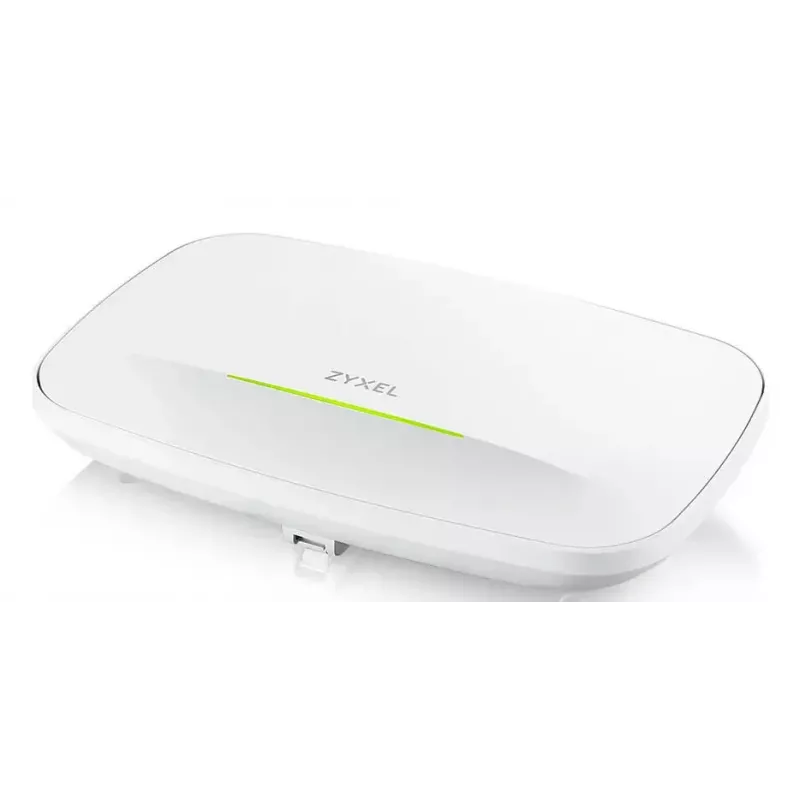 Bezvadu piekļuves punkts Zyxel NWA240BE — divu/trīs joslu 2,4/5/6 GHz, PoE, 1x RJ‑45, balts