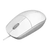 Vadu optiskā pele Rapoo N100 balta USB (18102)