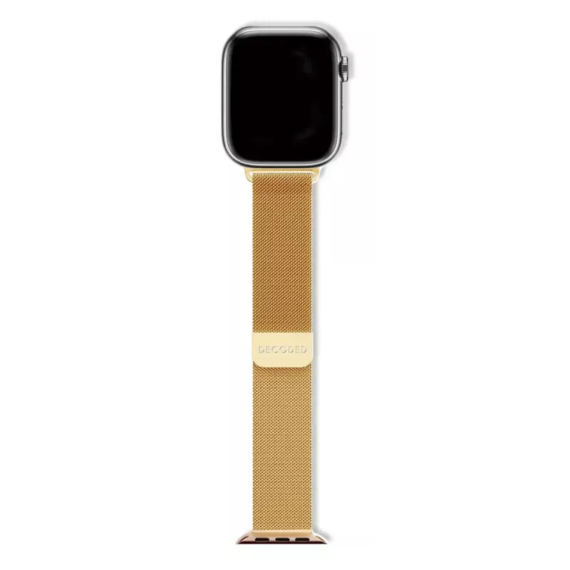 Siksniņa viedpulkstenim Decoded Traction Strap Gold, nerūsējošais tērauds, zelta krāsa, 1 gab.