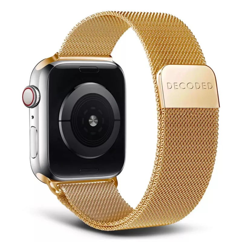 Siksniņa viedpulkstenim Decoded Traction Strap Gold, nerūsējošais tērauds, zelta krāsa, 1 gab.