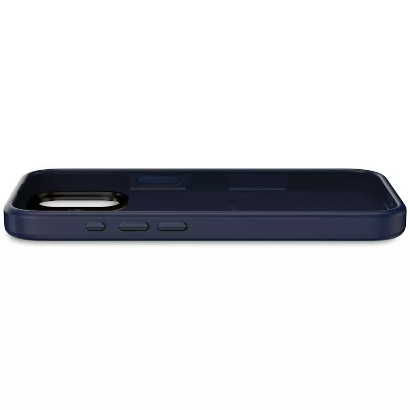 Mobilā tālruņa vāciņš Decoded D25IPO17BCS9TY iPhone 17 — vāciņš, piemērots līdz 16 cm (6,3 collas), tumši zils, mikrošķiedra un PU