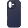 Mobilā tālruņa vāciņš Decoded D25IPO17BCS9TY iPhone 17 — vāciņš, piemērots līdz 16 cm (6,3 collas), tumši zils, mikrošķiedra un PU