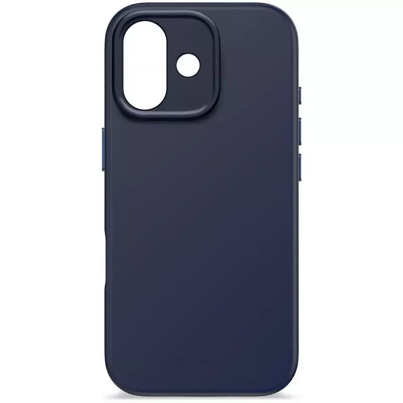 Mobilā tālruņa vāciņš Decoded D25IPO17BCS9TY iPhone 17 — vāciņš, piemērots līdz 16 cm (6,3 collas), tumši zils, mikrošķiedra un PU