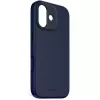 Mobilā tālruņa vāciņš Decoded D25IPO17BCS9TY iPhone 17 — vāciņš, piemērots līdz 16 cm (6,3 collas), tumši zils, mikrošķiedra un PU