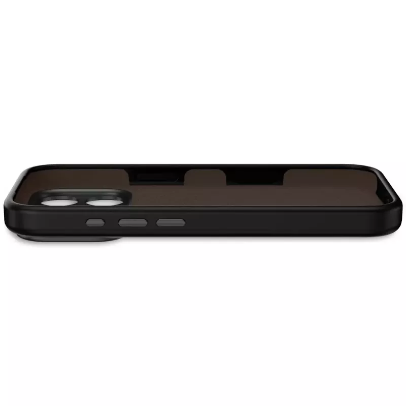 Decoded silikona aizmugures vāciņš Apple iPhone 17 Pro Max — saderīgs ar 6,9 collu (17,5 cm), melns, mikrošķiedra/PU
