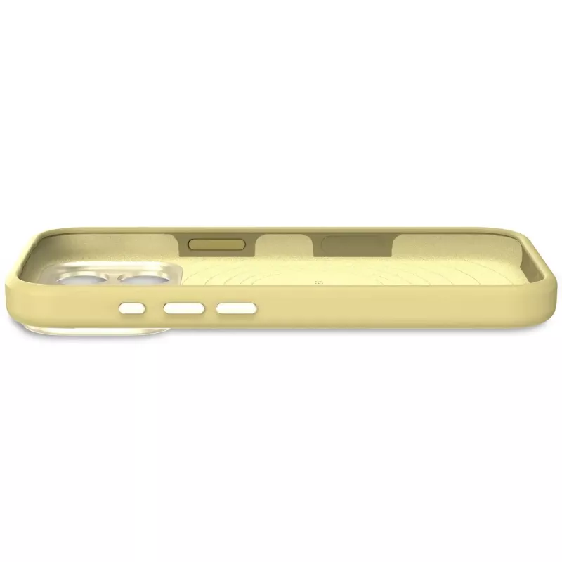 Decoded silikona aizmugures vāciņš Apple iPhone 17 Pro Max, saderīgs ar 6,9 collu (17,5 cm) ekrāniem, dzeltens