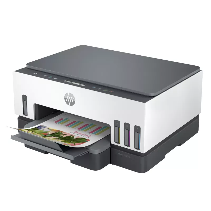 HP Smart Tank printeris, termiskā tintes druka, krāsu druka, 4800 x 1200 DPI, A4, tiešā druka, pelēks
