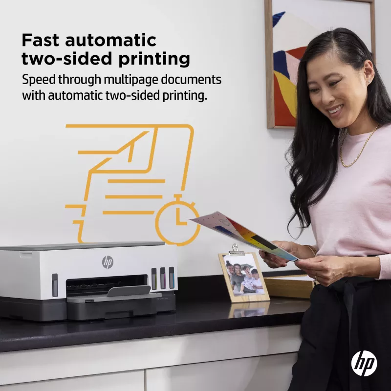 HP Smart Tank printeris, termiskā tintes druka, krāsu druka, 4800 x 1200 DPI, A4, tiešā druka, pelēks