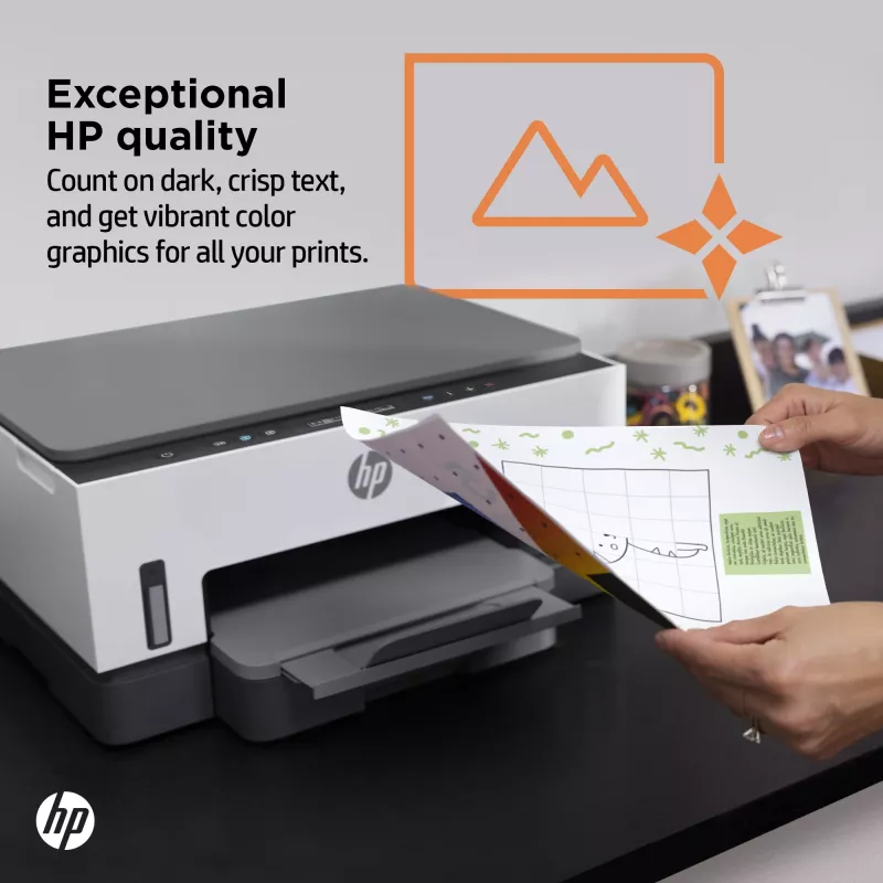 HP Smart Tank printeris, termiskā tintes druka, krāsu druka, 4800 x 1200 DPI, A4, tiešā druka, pelēks