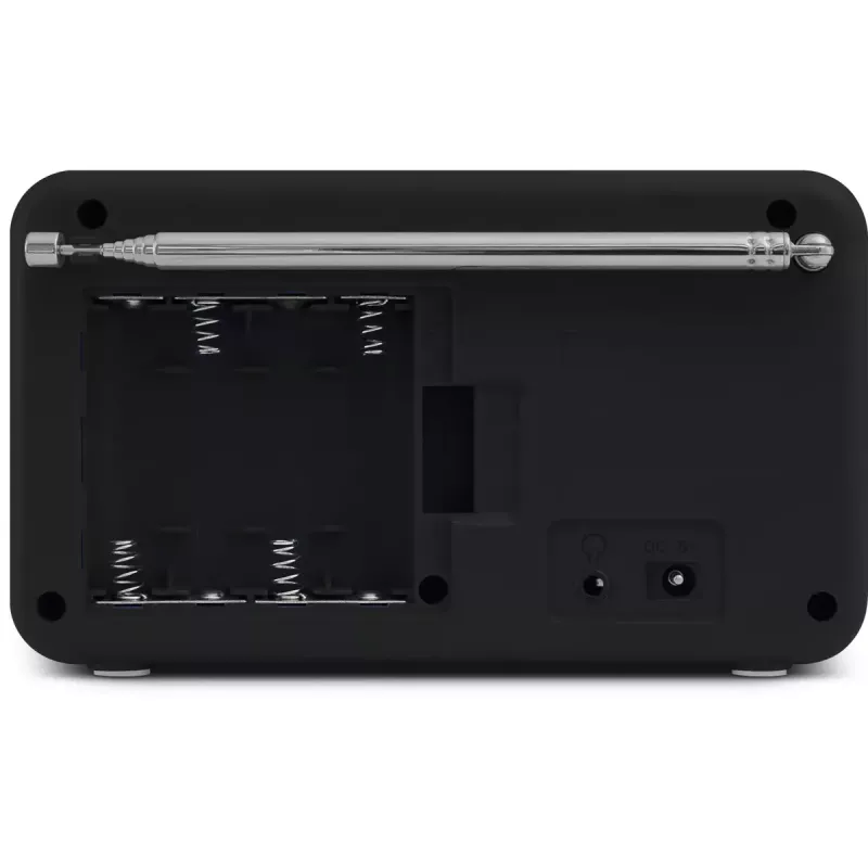 Pārnēsājams digitālais radio TECHNISAT 0000/3906 — DAB/DAB+/FM, 1 W RMS, LCD, 3,5 mm, balts/melns, 0,338 kg