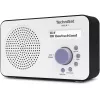 Pārnēsājams digitālais radio TECHNISAT 0000/3906 — DAB/DAB+/FM, 1 W RMS, LCD, 3,5 mm, balts/melns, 0,338 kg