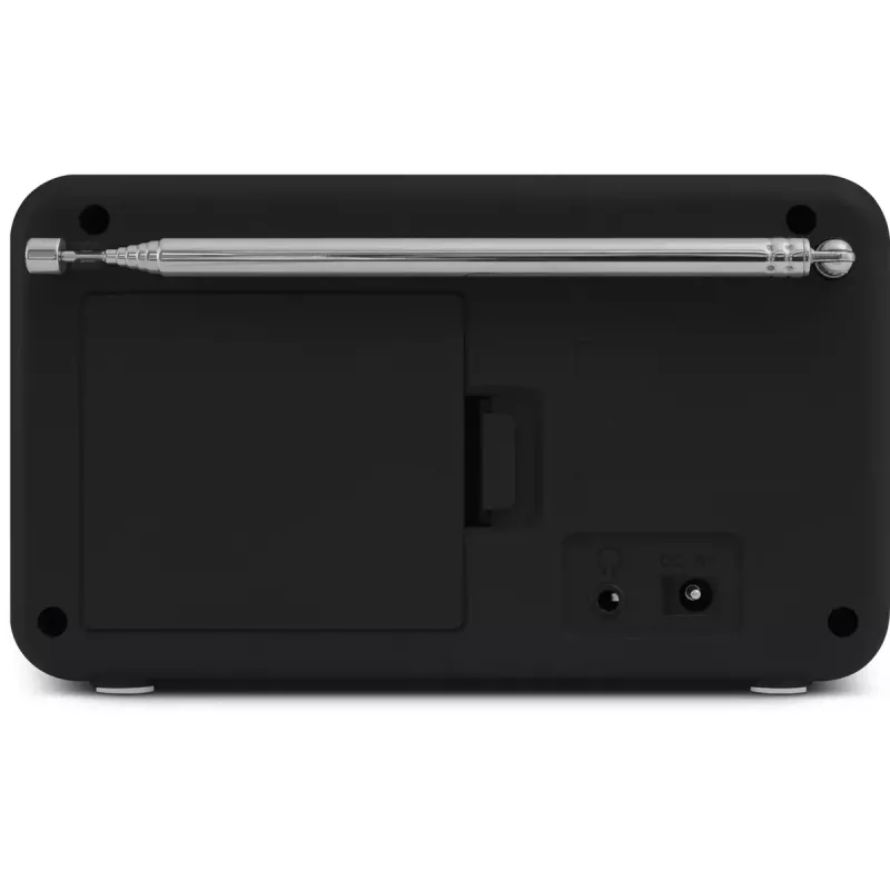 Pārnēsājams digitālais radio TECHNISAT 0000/3906 — DAB/DAB+/FM, 1 W RMS, LCD, 3,5 mm, balts/melns, 0,338 kg