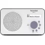 Pārnēsājams digitālais radio TECHNISAT 0000/3906 — DAB/DAB+/FM, 1 W RMS, LCD, 3,5 mm, balts/melns, 0,338 kg