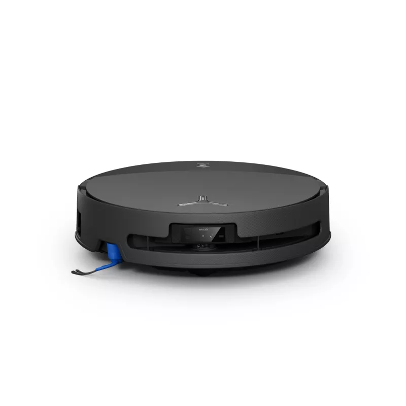 Robotu putekļsūcējs Ecovacs DEEBOT T90 PRO OMNI — bezmaisa 0,25 L putekļu tvertne, 350 min darbības laiks, Li‑Ion 4000 mAh, melns