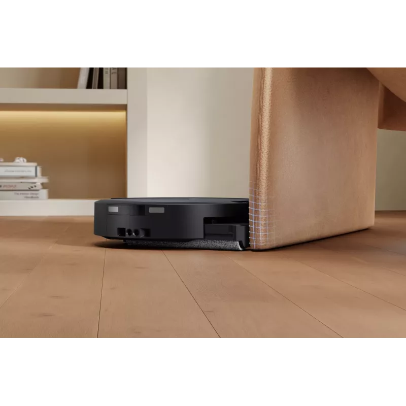 Robotu putekļsūcējs Ecovacs DEEBOT T90 PRO OMNI — bezmaisa 0,25 L putekļu tvertne, 350 min darbības laiks, Li‑Ion 4000 mAh, melns