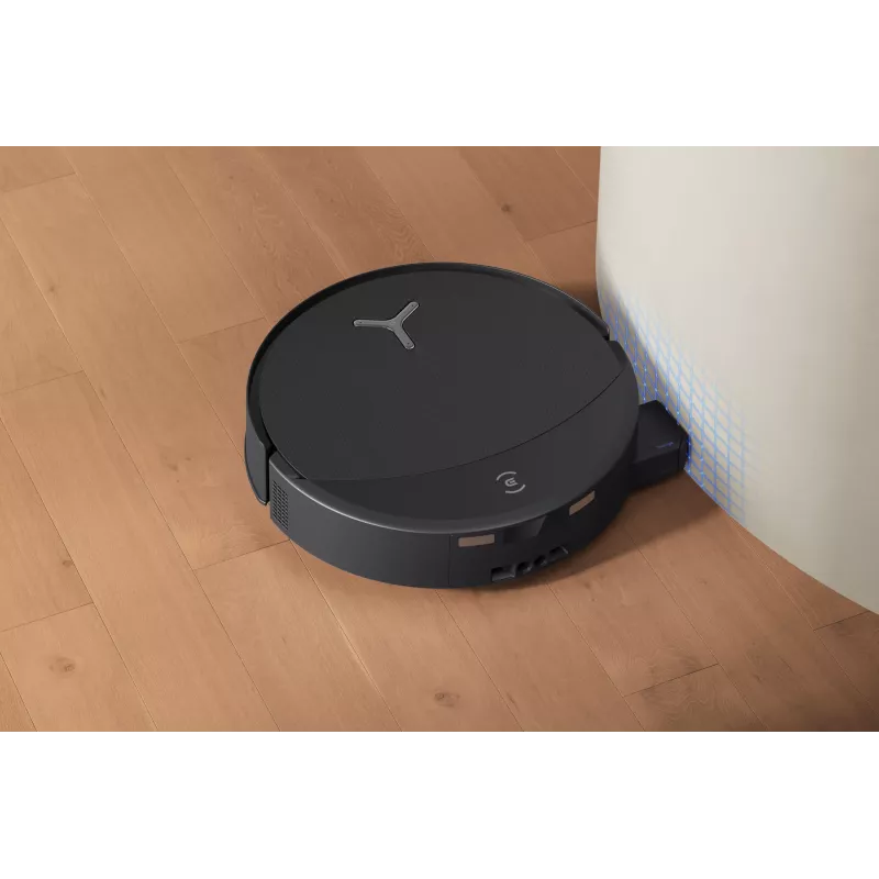 Robotu putekļsūcējs Ecovacs DEEBOT T90 PRO OMNI — bezmaisa 0,25 L putekļu tvertne, 350 min darbības laiks, Li‑Ion 4000 mAh, melns