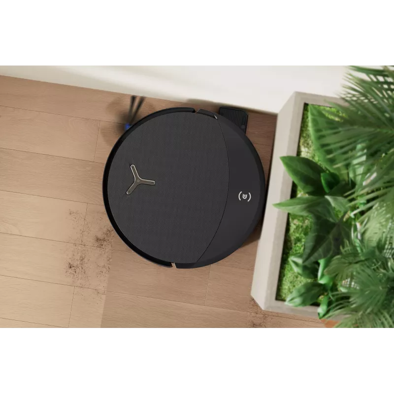 Robotu putekļsūcējs Ecovacs DEEBOT T90 PRO OMNI — bezmaisa 0,25 L putekļu tvertne, 350 min darbības laiks, Li‑Ion 4000 mAh, melns